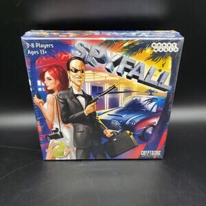 Spyfall Board Game Cryptozoic Sealed 3-8 Players Party Game